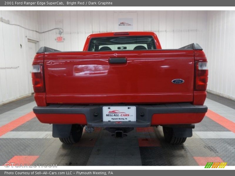 Bright Red / Dark Graphite 2001 Ford Ranger Edge SuperCab