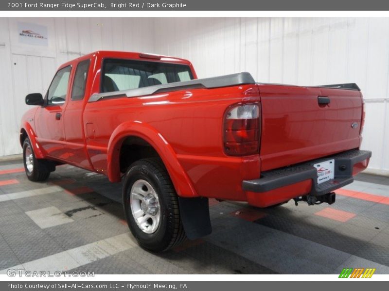 Bright Red / Dark Graphite 2001 Ford Ranger Edge SuperCab