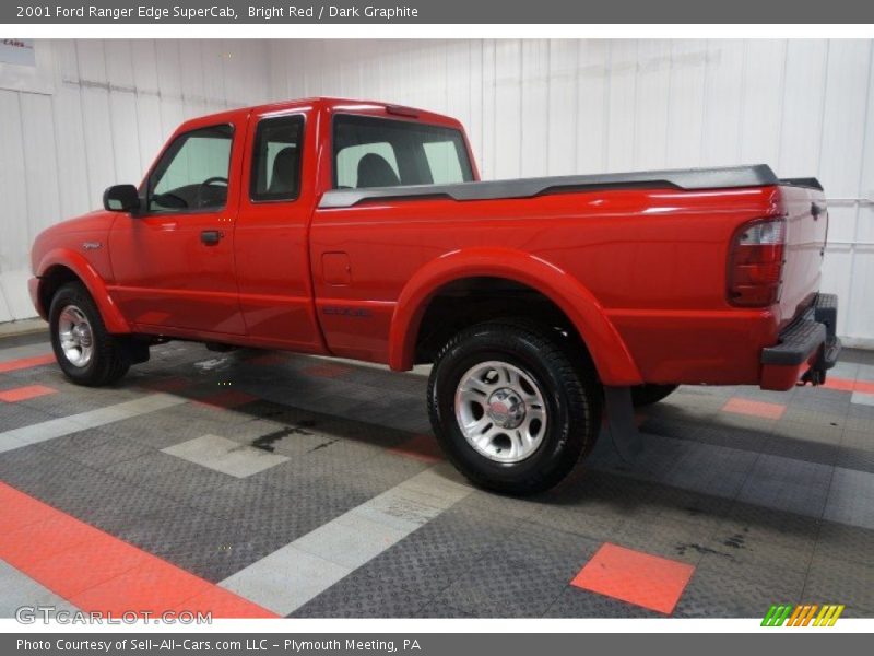 Bright Red / Dark Graphite 2001 Ford Ranger Edge SuperCab