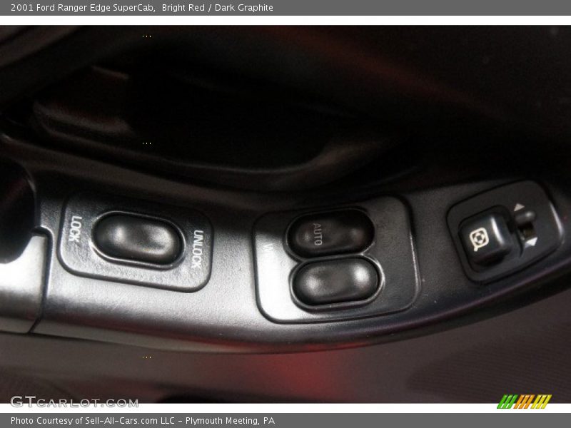 Bright Red / Dark Graphite 2001 Ford Ranger Edge SuperCab