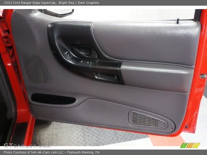 Bright Red / Dark Graphite 2001 Ford Ranger Edge SuperCab