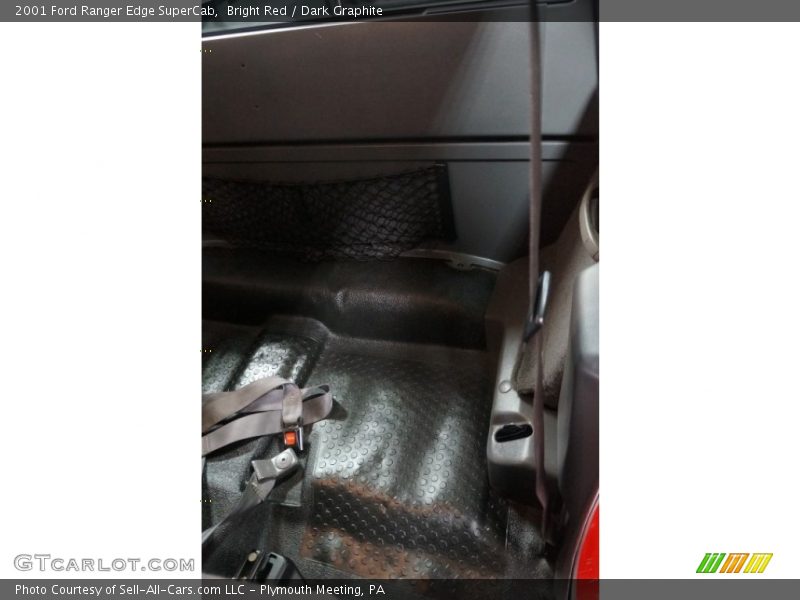 Bright Red / Dark Graphite 2001 Ford Ranger Edge SuperCab