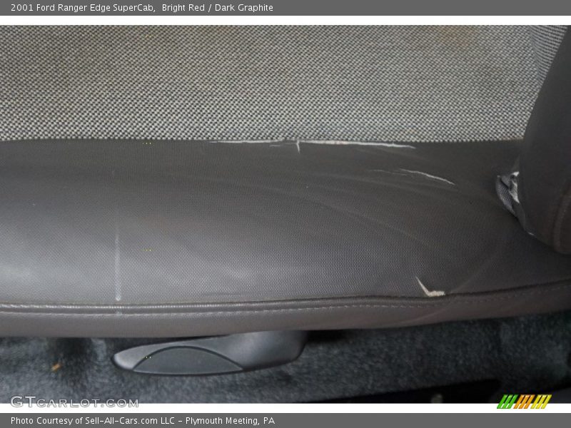 Bright Red / Dark Graphite 2001 Ford Ranger Edge SuperCab