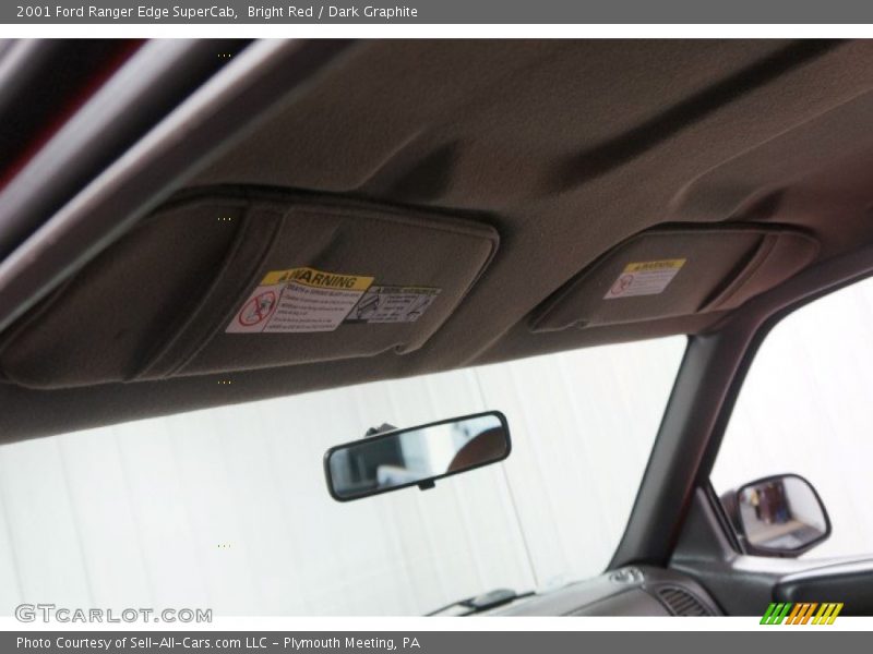 Bright Red / Dark Graphite 2001 Ford Ranger Edge SuperCab
