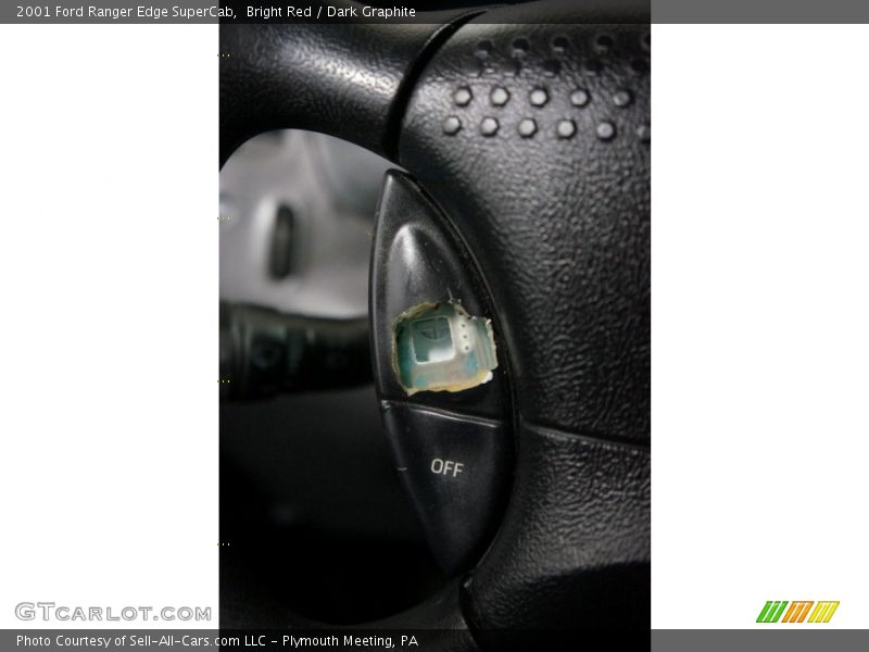 Bright Red / Dark Graphite 2001 Ford Ranger Edge SuperCab