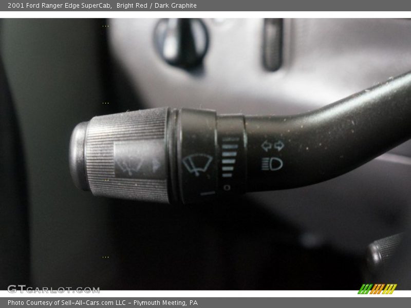 Bright Red / Dark Graphite 2001 Ford Ranger Edge SuperCab