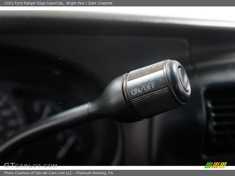 Bright Red / Dark Graphite 2001 Ford Ranger Edge SuperCab