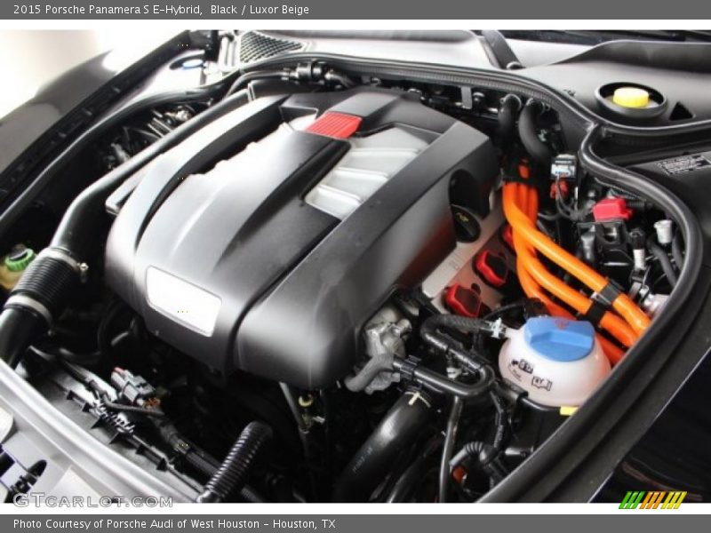 Black / Luxor Beige 2015 Porsche Panamera S E-Hybrid
