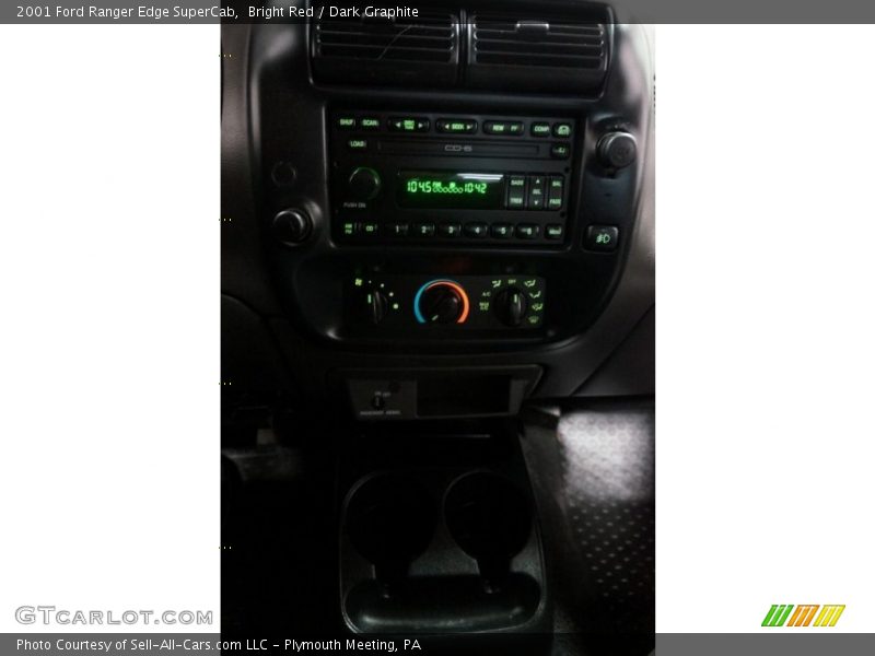 Bright Red / Dark Graphite 2001 Ford Ranger Edge SuperCab