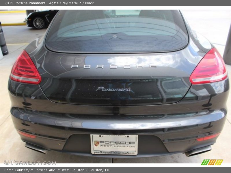 Agate Grey Metallic / Black 2015 Porsche Panamera