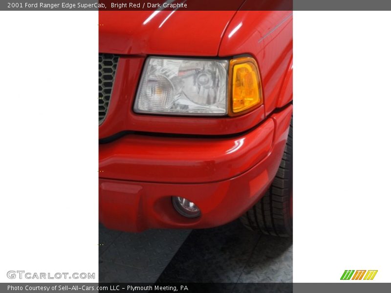 Bright Red / Dark Graphite 2001 Ford Ranger Edge SuperCab