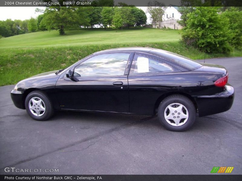Black / Graphite 2004 Chevrolet Cavalier Coupe