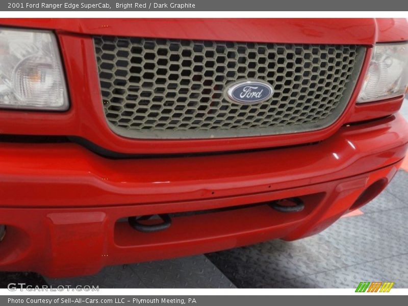 Bright Red / Dark Graphite 2001 Ford Ranger Edge SuperCab