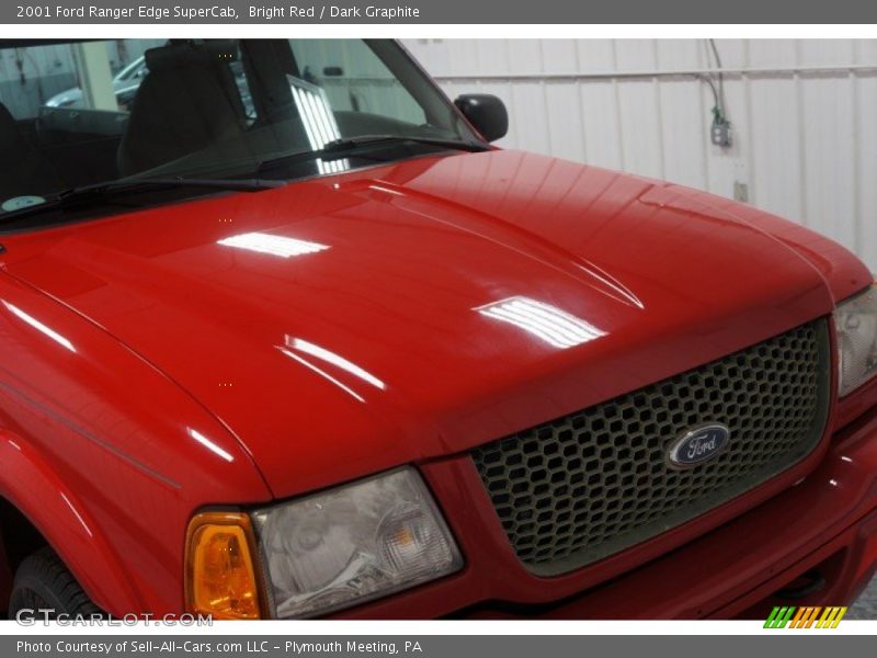 Bright Red / Dark Graphite 2001 Ford Ranger Edge SuperCab