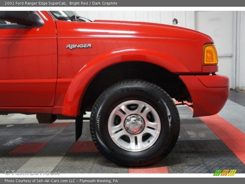 Bright Red / Dark Graphite 2001 Ford Ranger Edge SuperCab