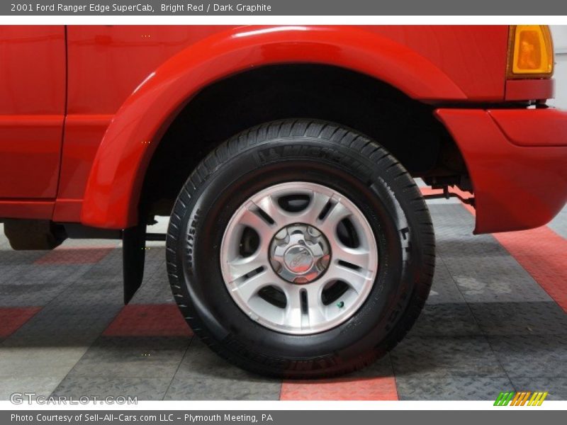Bright Red / Dark Graphite 2001 Ford Ranger Edge SuperCab