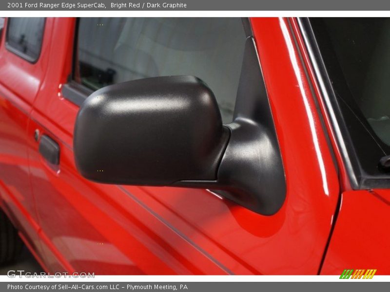 Bright Red / Dark Graphite 2001 Ford Ranger Edge SuperCab