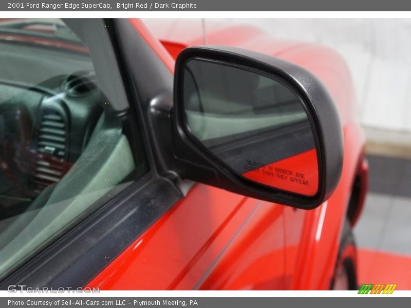 Bright Red / Dark Graphite 2001 Ford Ranger Edge SuperCab