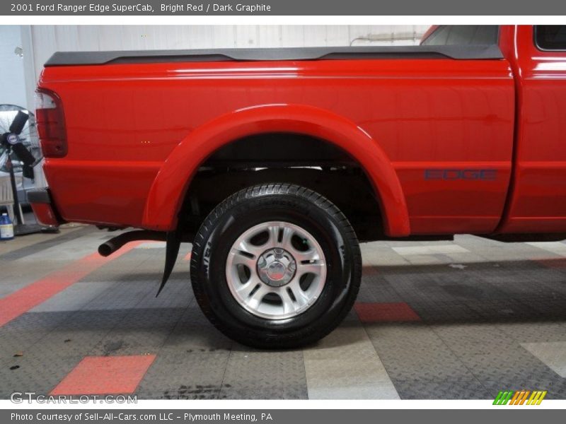 Bright Red / Dark Graphite 2001 Ford Ranger Edge SuperCab