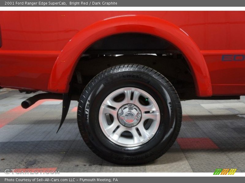 Bright Red / Dark Graphite 2001 Ford Ranger Edge SuperCab