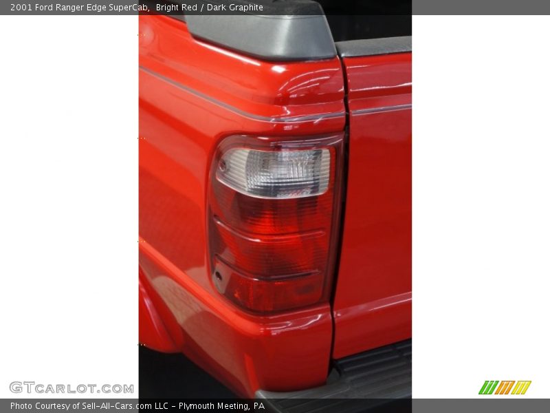 Bright Red / Dark Graphite 2001 Ford Ranger Edge SuperCab