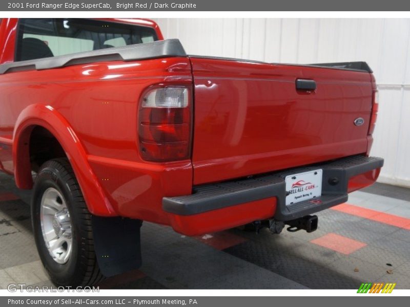 Bright Red / Dark Graphite 2001 Ford Ranger Edge SuperCab