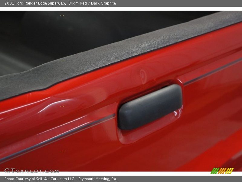 Bright Red / Dark Graphite 2001 Ford Ranger Edge SuperCab