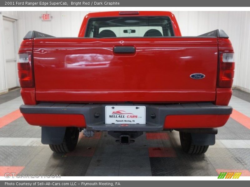 Bright Red / Dark Graphite 2001 Ford Ranger Edge SuperCab