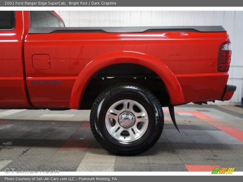 Bright Red / Dark Graphite 2001 Ford Ranger Edge SuperCab