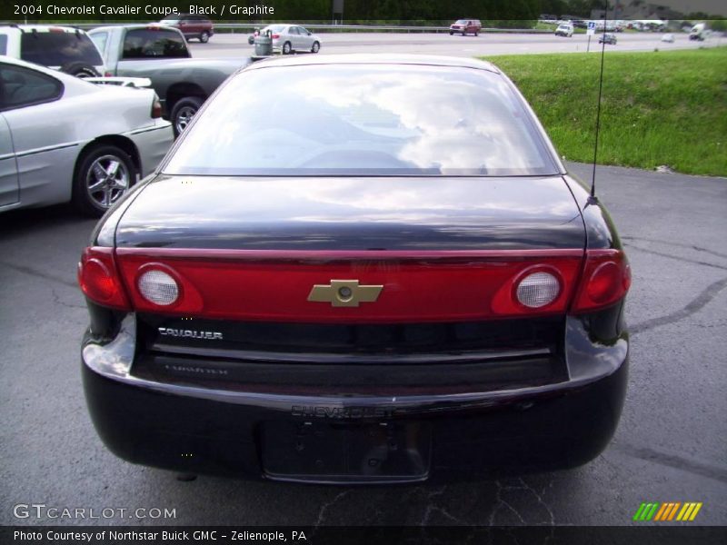 Black / Graphite 2004 Chevrolet Cavalier Coupe