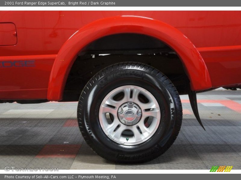 Bright Red / Dark Graphite 2001 Ford Ranger Edge SuperCab