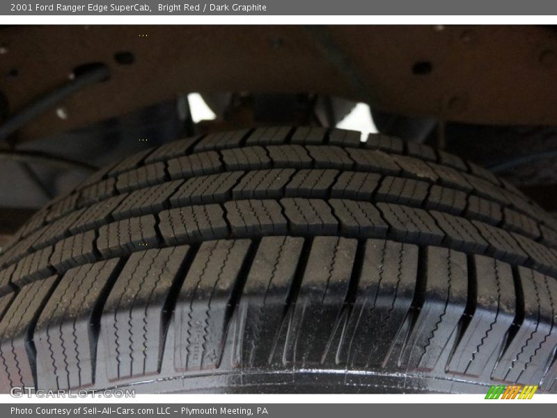 Bright Red / Dark Graphite 2001 Ford Ranger Edge SuperCab
