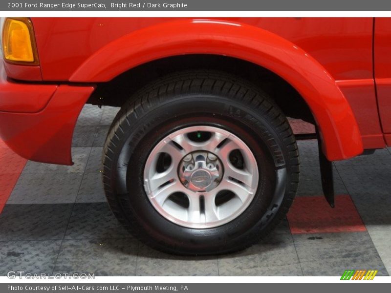 Bright Red / Dark Graphite 2001 Ford Ranger Edge SuperCab