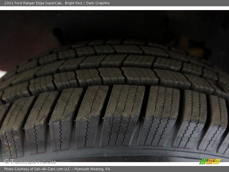 Bright Red / Dark Graphite 2001 Ford Ranger Edge SuperCab