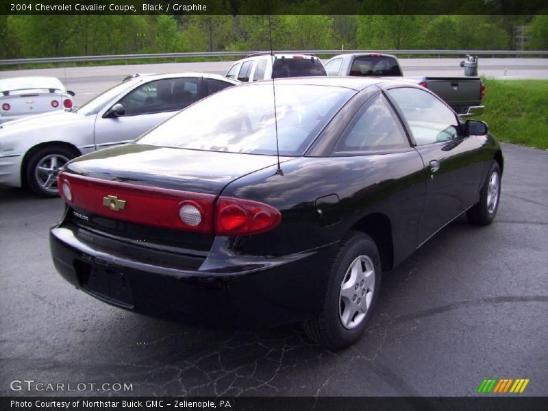 Black / Graphite 2004 Chevrolet Cavalier Coupe