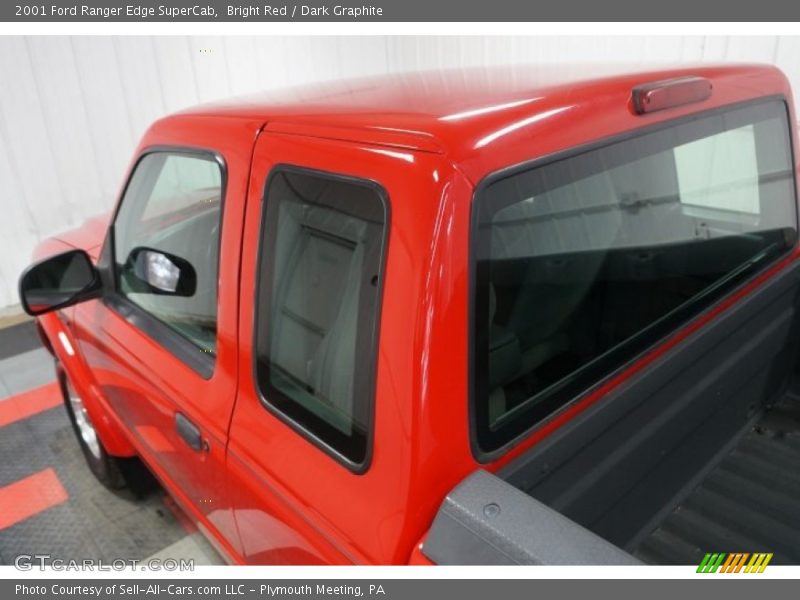 Bright Red / Dark Graphite 2001 Ford Ranger Edge SuperCab