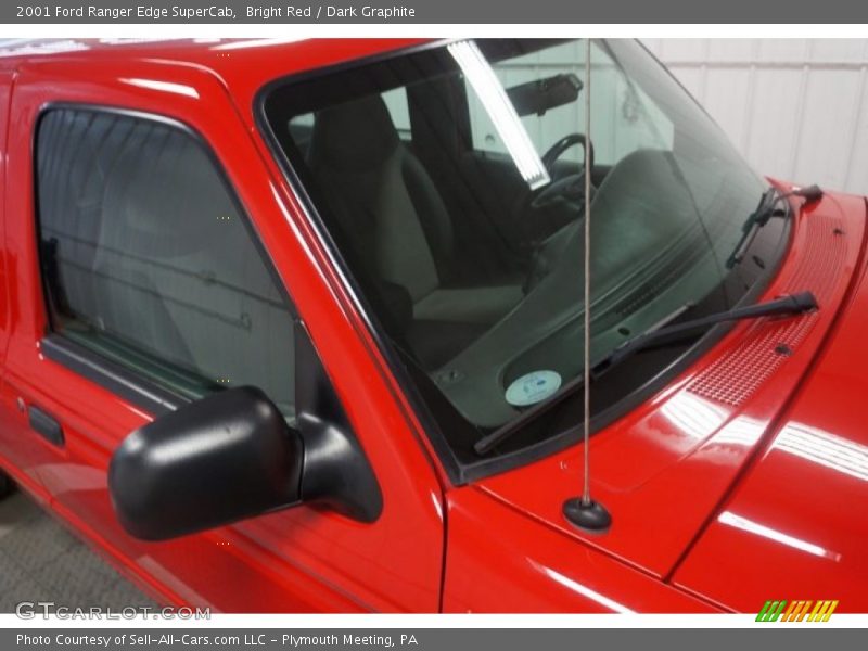 Bright Red / Dark Graphite 2001 Ford Ranger Edge SuperCab