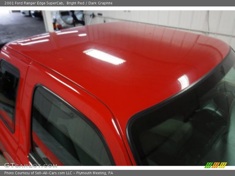 Bright Red / Dark Graphite 2001 Ford Ranger Edge SuperCab