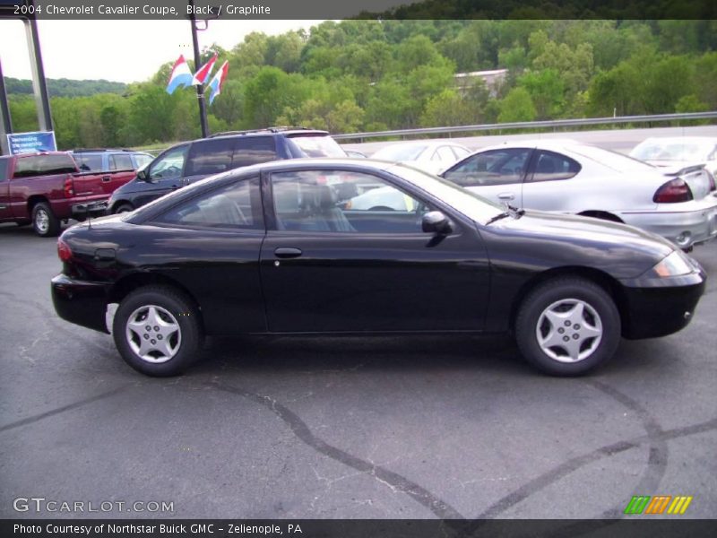 Black / Graphite 2004 Chevrolet Cavalier Coupe