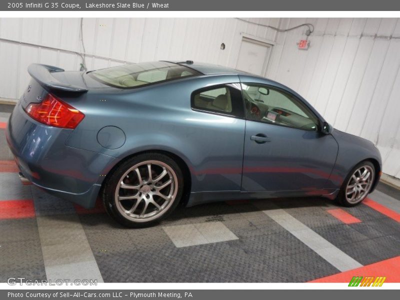 Lakeshore Slate Blue / Wheat 2005 Infiniti G 35 Coupe
