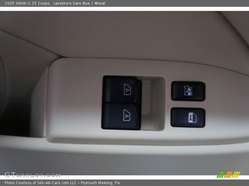 Lakeshore Slate Blue / Wheat 2005 Infiniti G 35 Coupe