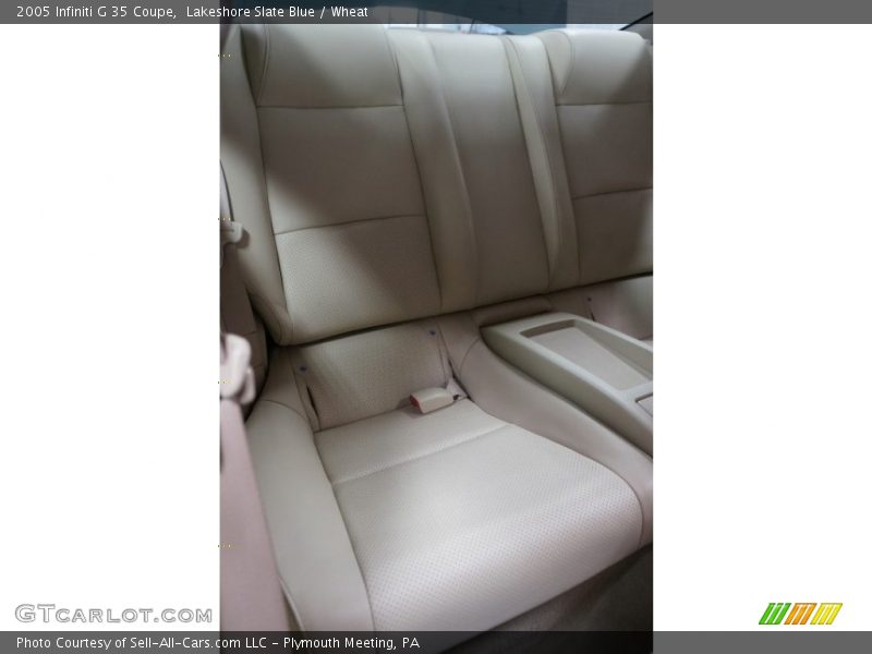 Lakeshore Slate Blue / Wheat 2005 Infiniti G 35 Coupe
