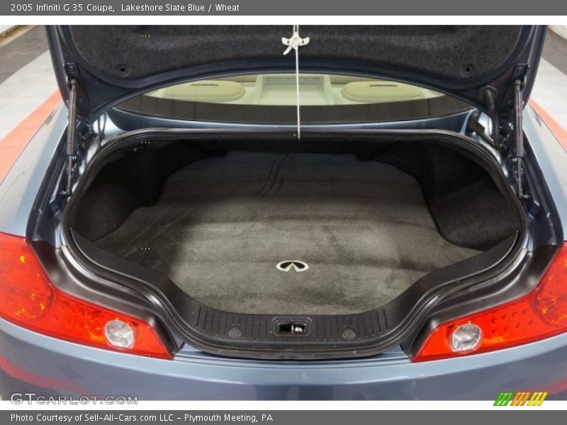 Lakeshore Slate Blue / Wheat 2005 Infiniti G 35 Coupe