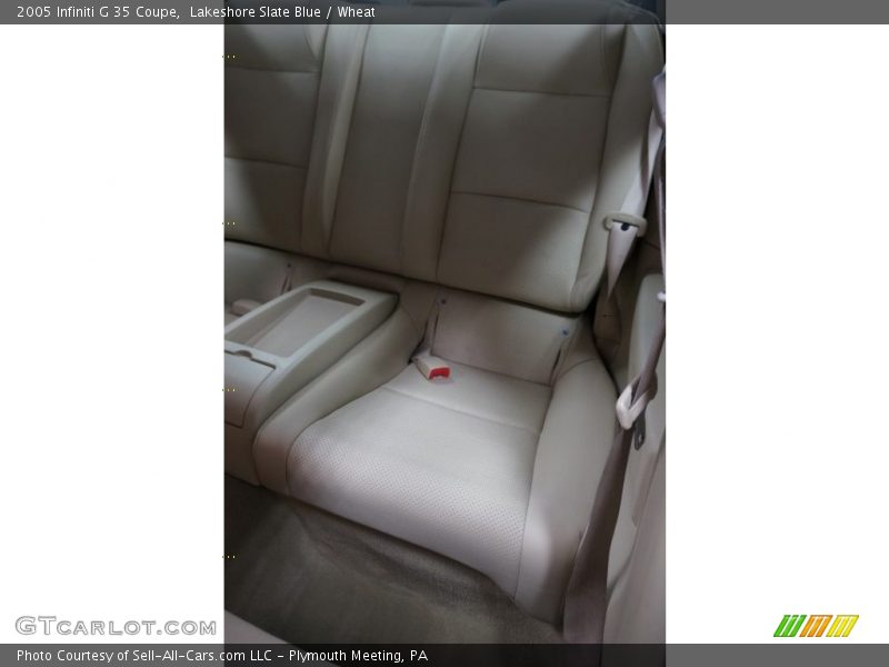 Lakeshore Slate Blue / Wheat 2005 Infiniti G 35 Coupe