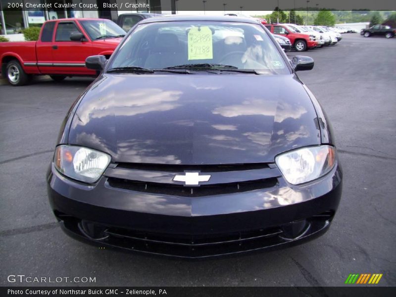 Black / Graphite 2004 Chevrolet Cavalier Coupe