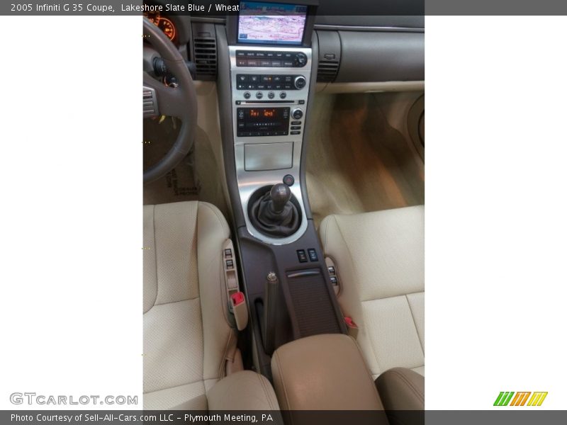 Lakeshore Slate Blue / Wheat 2005 Infiniti G 35 Coupe