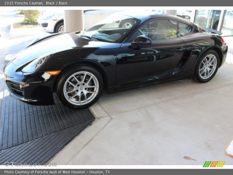 Black / Black 2015 Porsche Cayman