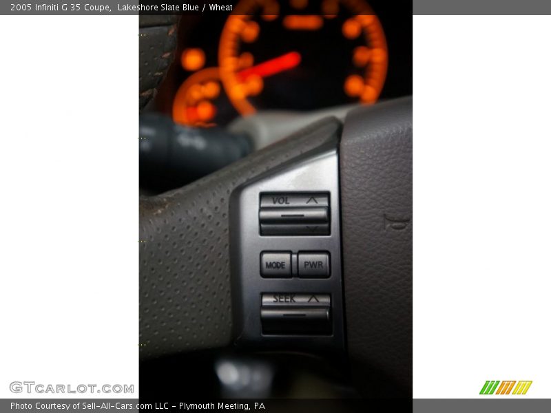Lakeshore Slate Blue / Wheat 2005 Infiniti G 35 Coupe