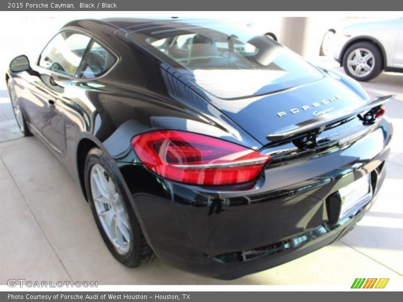 Black / Black 2015 Porsche Cayman