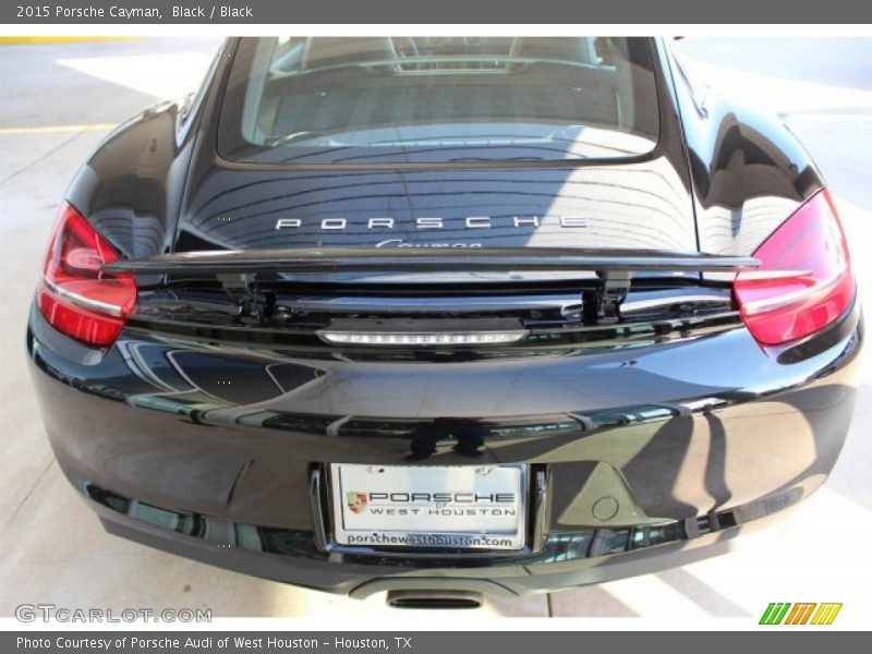Black / Black 2015 Porsche Cayman